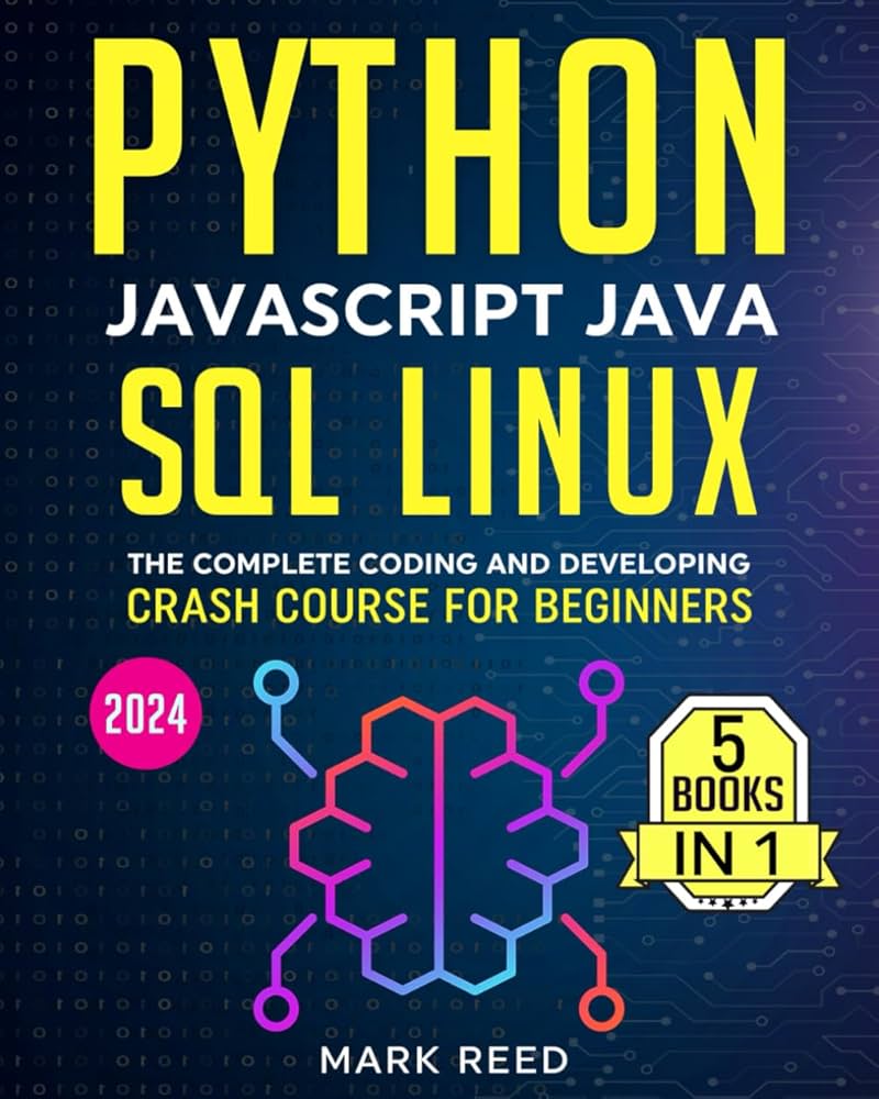 プログラミング書籍セット (Linux, Java, Pythonなど) Python, Javascript, Java, SQL, Linux: The Complete Coding